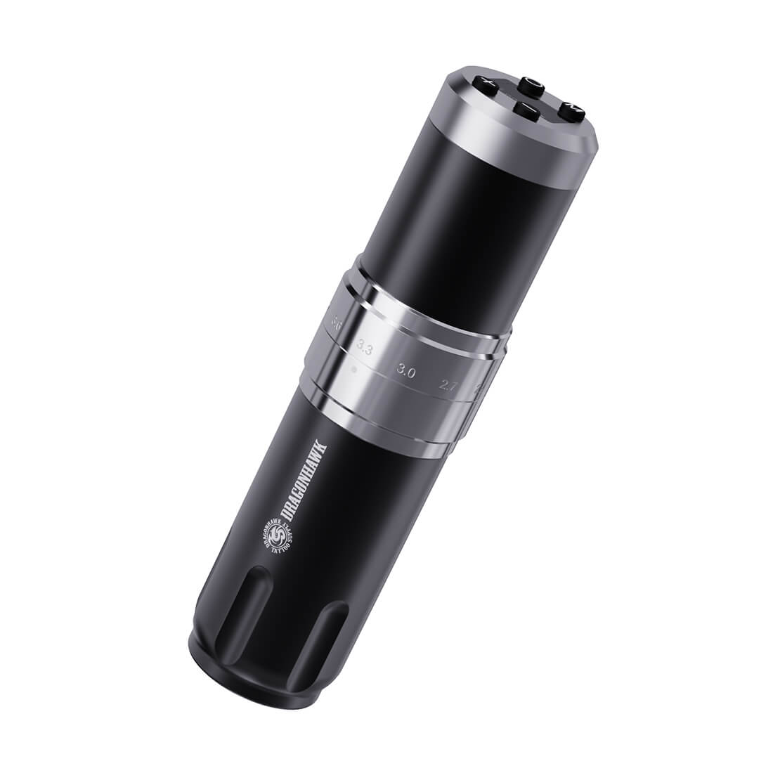 Dragonhawk Wireless Tattoo Pen Machine with 7 Stroke Length | Fold 3-2 Batteries