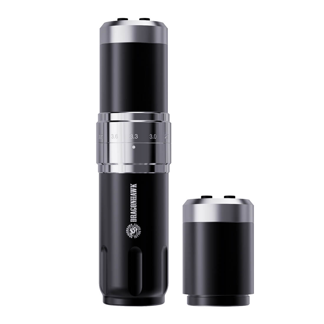 Dragonhawk Wireless Tattoo Pen Machine with 7 Stroke Length | Fold 3-2 Batteries