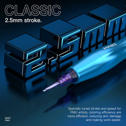 Wireless Tattoo Pen Machine With 2.5MM Stroke Permanent Makeup| Mast P20