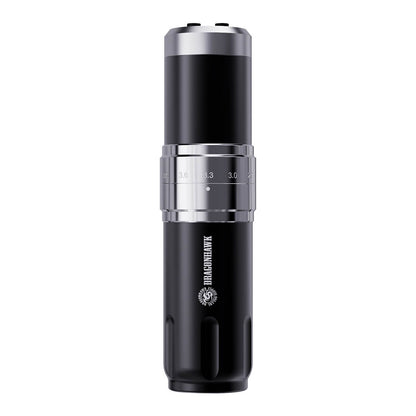 Dragonhawk Wireless Tattoo Pen Machine with 7 Stroke Length | Fold 3-2 Batteries