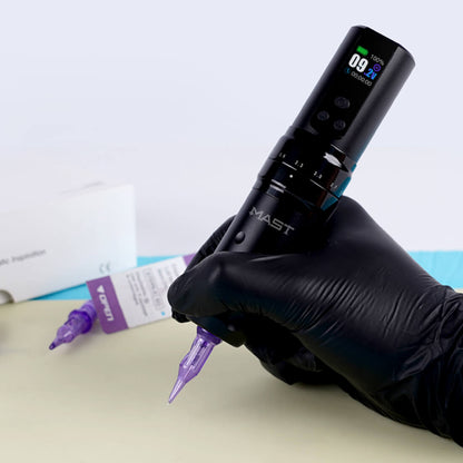 Dragonhawk Wireless Tattoo Pen Machine 2.4-4.2MM Strokes Length | Mast Fold 2 Pro